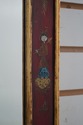 74337: FRIEDMAN BROTHERS Red & Gold Chinoiserie Mi