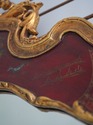 74337: FRIEDMAN BROTHERS Red & Gold Chinoiserie Mi