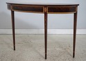 L74344: STICKLEY Federal Style Inlaid Mahogany Con