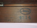L74344: STICKLEY Federal Style Inlaid Mahogany Con