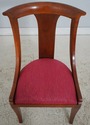 L74548: Set Of 8 STICKLEY Cherry Regency Dining Ro