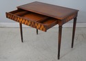 L74342: THEODORE ALEXANDER Mahogany Leather Desk &