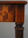 L74342: THEODORE ALEXANDER Mahogany Leather Desk &