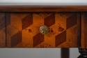 L74342: THEODORE ALEXANDER Mahogany Leather Desk &