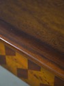 L74342: THEODORE ALEXANDER Mahogany Leather Desk &