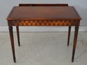 L74342: THEODORE ALEXANDER Mahogany Leather Desk &