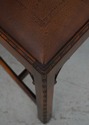 L74342: THEODORE ALEXANDER Mahogany Leather Desk &
