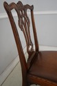 L74342: THEODORE ALEXANDER Mahogany Leather Desk &