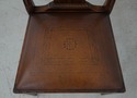 L74342: THEODORE ALEXANDER Mahogany Leather Desk &
