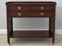 L74336: Pair Of BAKER Historic Charleston Mahogany