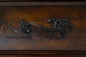 L74553: ETHAN ALLEN Venetian Decorated Secretary D