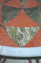 L74536: PIETRA DURA Inlaid Marble Top Metal Base R