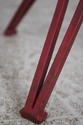 L74536: PIETRA DURA Inlaid Marble Top Metal Base R