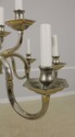 F56859EC: Silver Plate 12 Arm Hanging Chandelier L