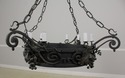 F56830EC: Vintage Hand Crafted Wrought Iron Chande