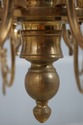F67825: GEFLE Vintage 20 Light Flemish Dutch Brass