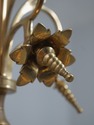 F67825: GEFLE Vintage 20 Light Flemish Dutch Brass