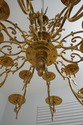 F67825: GEFLE Vintage 20 Light Flemish Dutch Brass
