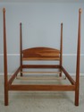 69723: STICKLEY Queen Size Cherry Poster Bed