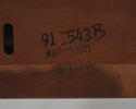69723: STICKLEY Queen Size Cherry Poster Bed