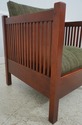 69819: STICKLEY Mission Style Cherry Cube Chair