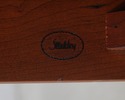 69819: STICKLEY Mission Style Cherry Cube Chair