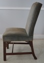 F65446EC: Antique Chippendale Style Upholstered Si