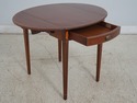 65438EC: KITTINGER - BIGGS Inlaid Mahogany Drop Le