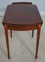 65438EC: KITTINGER - BIGGS Inlaid Mahogany Drop Le