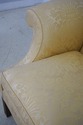 65034EC: Chippendale Style Gold Damask Upholstered