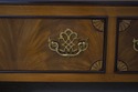 65236EC: DREXEL Satinwood Mahogany 2 Door Curio Di