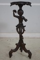 69832: Italian Continental Cherub Carved Pedestal 