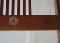 69818: STICKLEY Mission Style Cherry Spindle Back 