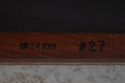 69818: STICKLEY Mission Style Cherry Spindle Back 