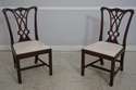 L69838: Set of 8 HENKEL HARRIS Model 107 Mahogany 