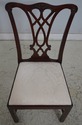 L69838: Set of 8 HENKEL HARRIS Model 107 Mahogany 
