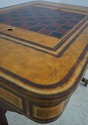 L69820: MAITLAND SMITH Leather Top Games Table