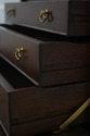 L69831: HICKORY WHITE Mahogany Silver Chest w. Bur