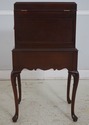 L69831: HICKORY WHITE Mahogany Silver Chest w. Bur