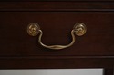 L69299: Pair STICKLEY 1 Drawer Cherry Chippendale 