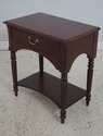 69879: Pair Of ETHAN ALLEN Mahogany Nightstands