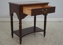 69879: Pair Of ETHAN ALLEN Mahogany Nightstands