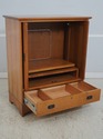 69821: STICKLEY Mission Oak Arts & Crafts TV Cabin