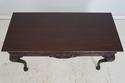 L69210: Vintage Carved Mahogany Irish Georgian Ser