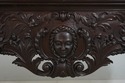 L69210: Vintage Carved Mahogany Irish Georgian Ser