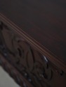 L69210: Vintage Carved Mahogany Irish Georgian Ser