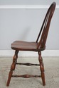 L74591: Set Of 6 Bow Back English Windsor Chairs