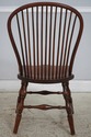 L74591: Set Of 6 Bow Back English Windsor Chairs