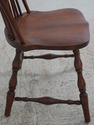 L74591: Set Of 6 Bow Back English Windsor Chairs