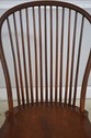 L74591: Set Of 6 Bow Back English Windsor Chairs